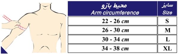 شانه بند یک طرفه نئوپرن طب و صنعت - Image 3