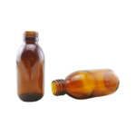 بطری شربت شیشه ای