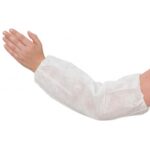 کاور آستین کشی یکبارمصرف سفید 100 عددی