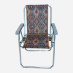 راحت نشین تاشو رویه برزنتی مبله 5 فنره - Image 2