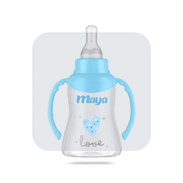 شیرخوری کلاسیک دهانه تنگ دسته دار 150 میلی لیتر مایا - Image 2