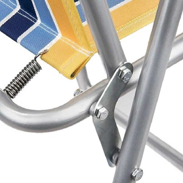 راحت نشین تاشو رویه برزنتی مبله 5 فنره - Image 4